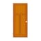 Codel Doors 24" x 80" x 1-3/8" Fir 3-Panel Mission Interior Shaker 6-9/16" RH Prehung Door w/Matte Black Hinges 2068fir8403RH10B6916 - alternate 1